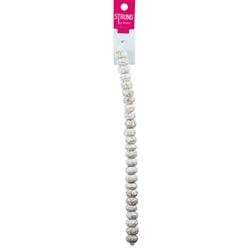 AussieSuperStore Jewellery Making Supplies Strung Beads Squashed Round 14mm Strung Beads Squashed Round 14mm | Jewellery Making Beads 9323823192303 BBS16033